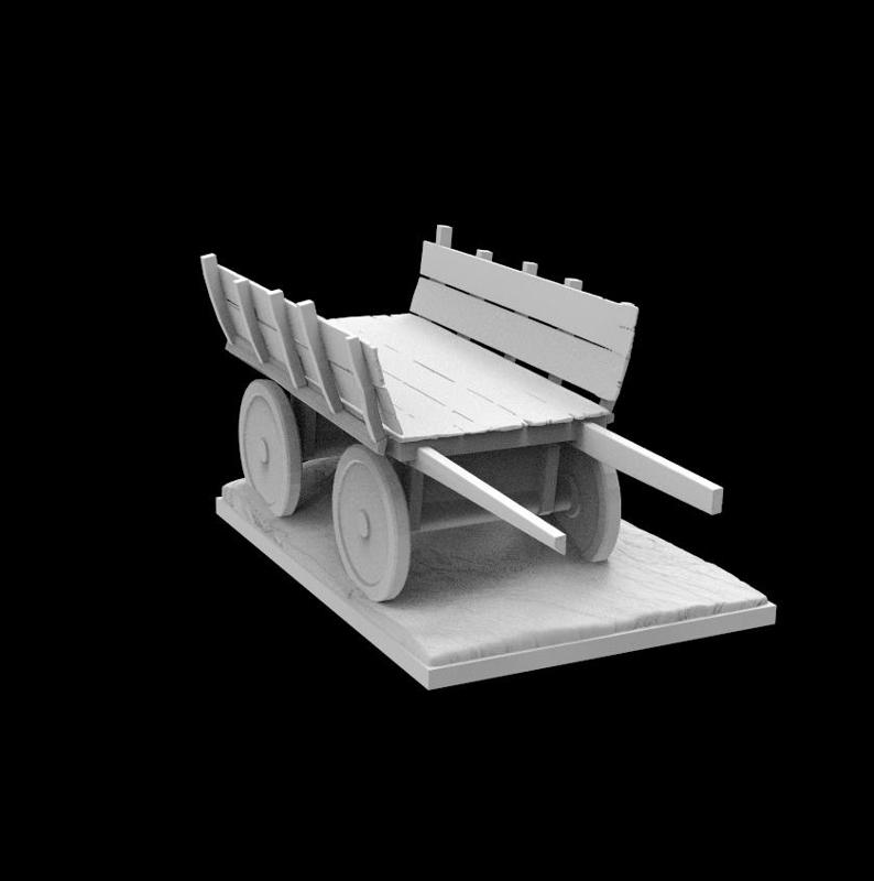 Cart :: Village Decoration A1305