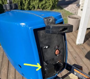 Yamaha 2B, Knob, Magneto control