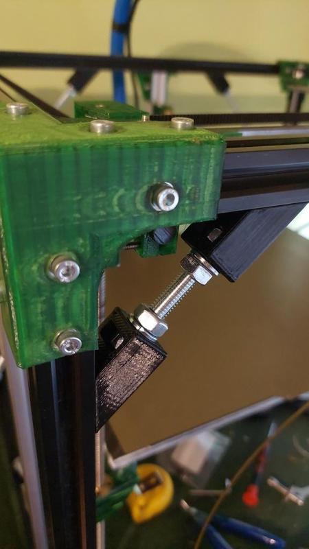 2020 extrusion corner brace