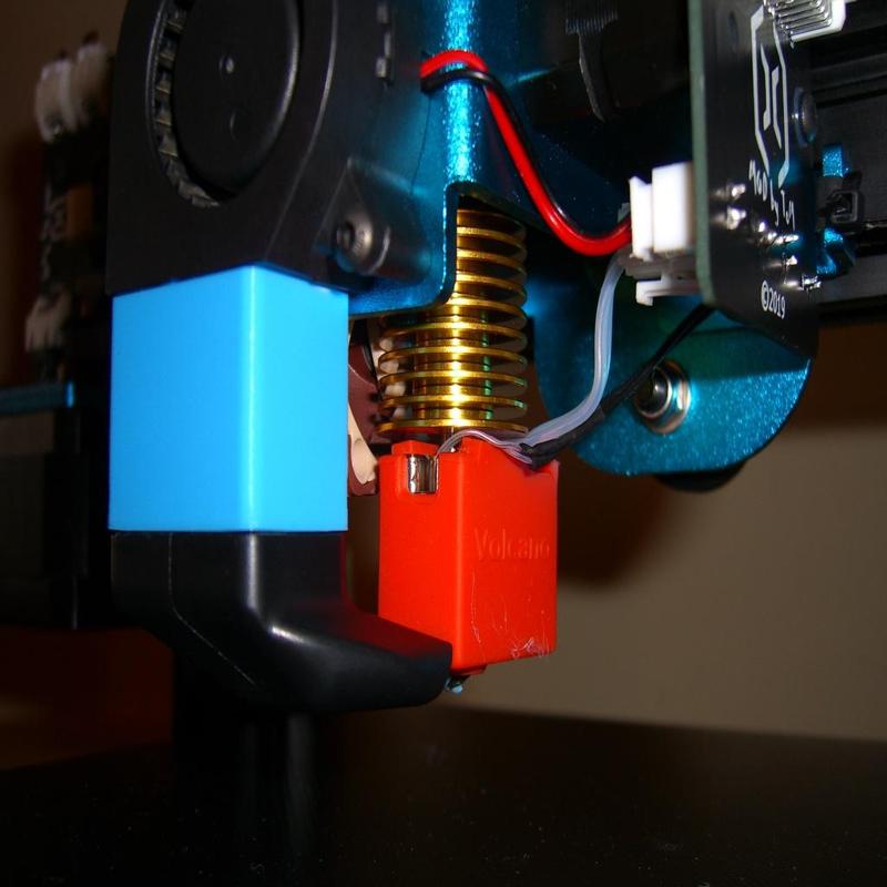 Artillery Sidewinder X1 V6 stock cooler extension 