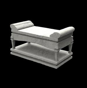 Bed :: Mayan Decoration B304