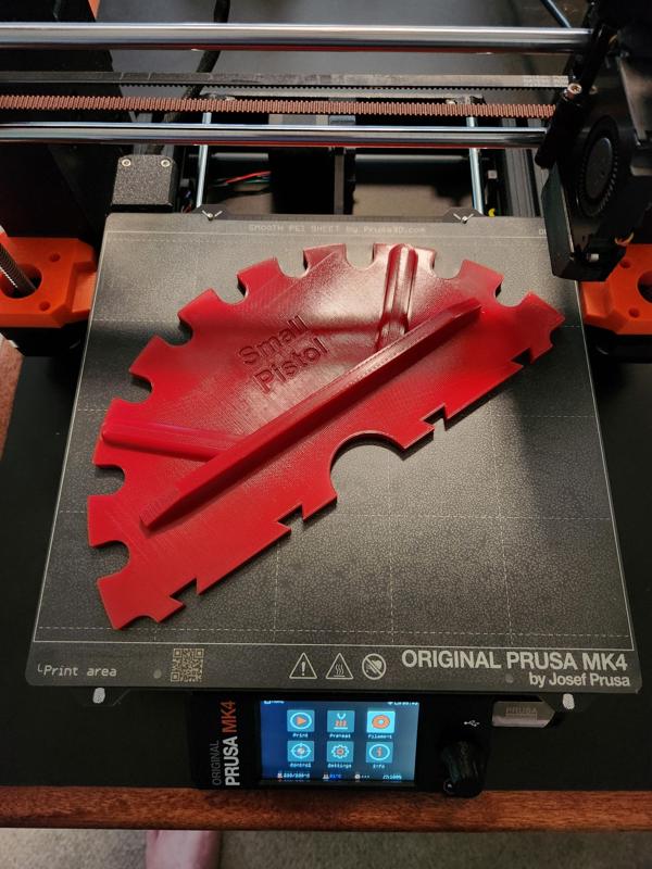 Small Pistol Case Feeder Plate