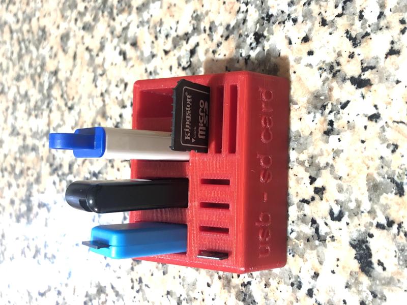 box usb - scheda sd - micro sd