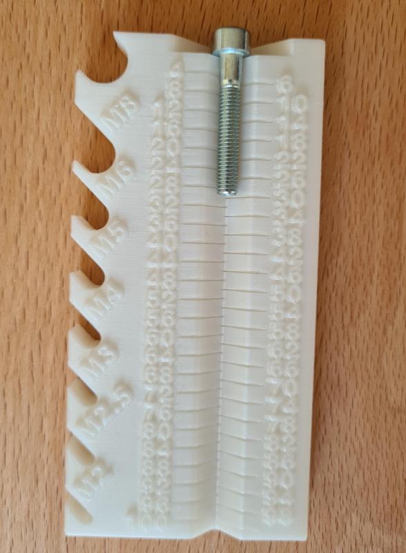 Metric screw measurement