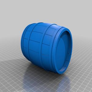 Wooden Barrel