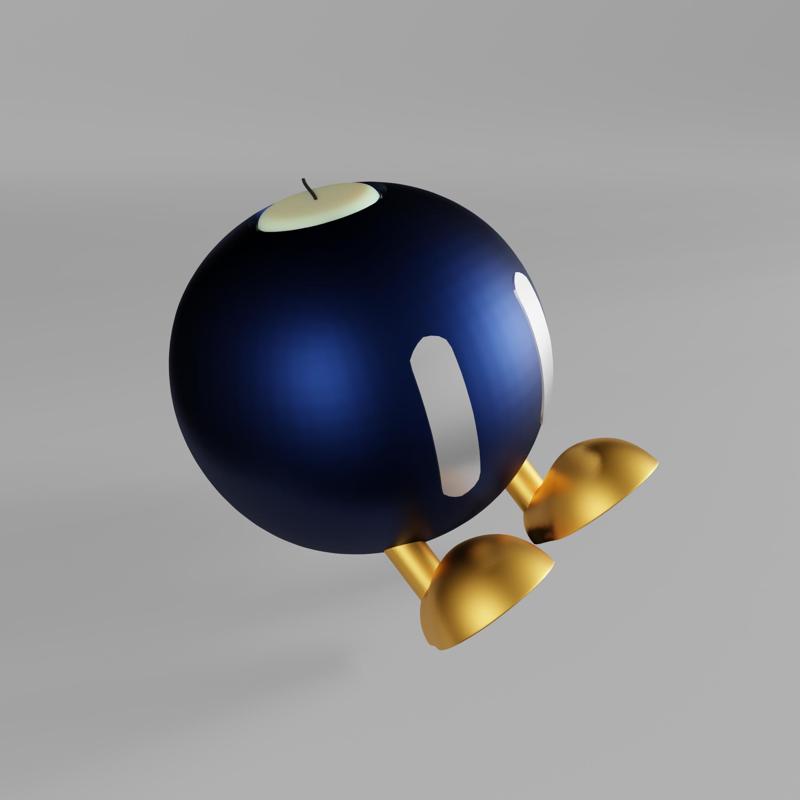 bob-omb candle holder