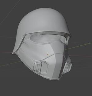 Helldivers 2 Light Gunner Helmet (High Quality)