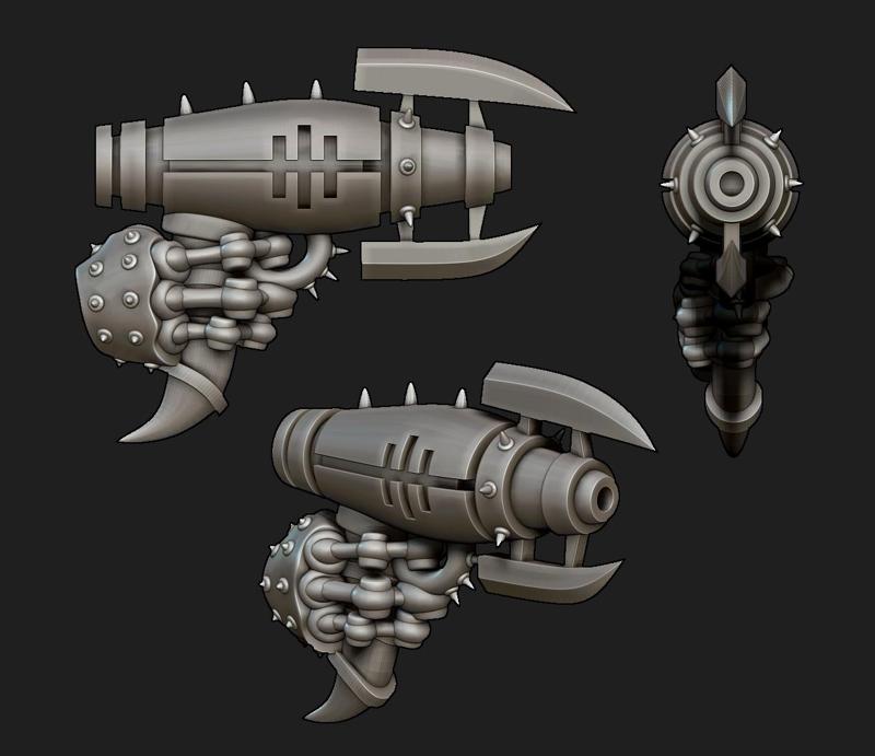 Grotesque Monstrocity Liquifer Gun - Free