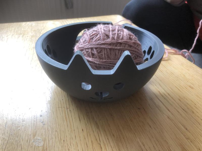 Kitty Kat Wool Bowl
