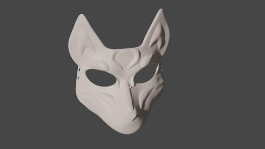 Kitsune/Fox mask
