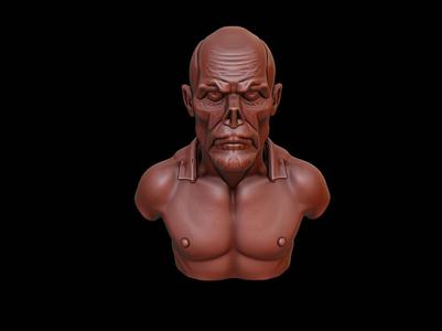 Post-Apocalyptic Survivor Bust