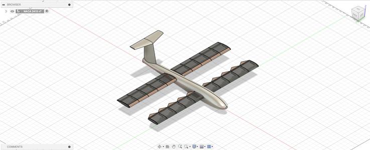 Tandem Wing Configuration Plane