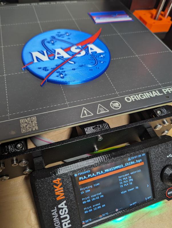 NASA Coaster Multicolor