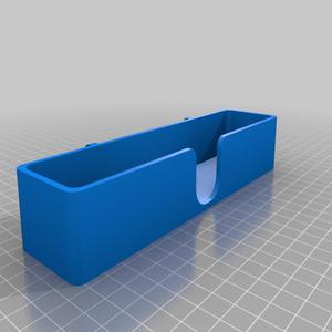 Peg board pen, pencil, marker holder/case