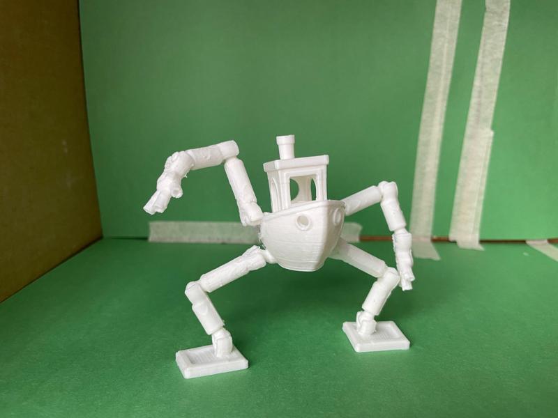 Benchy Boy! The Benchy who grew arms & legs