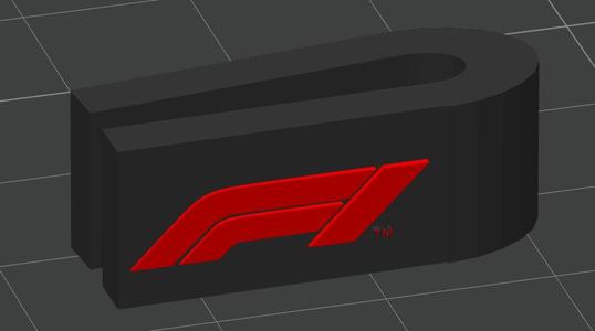 F1 paper clip