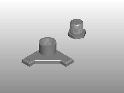 Füsse für 20 mm Alu Profil