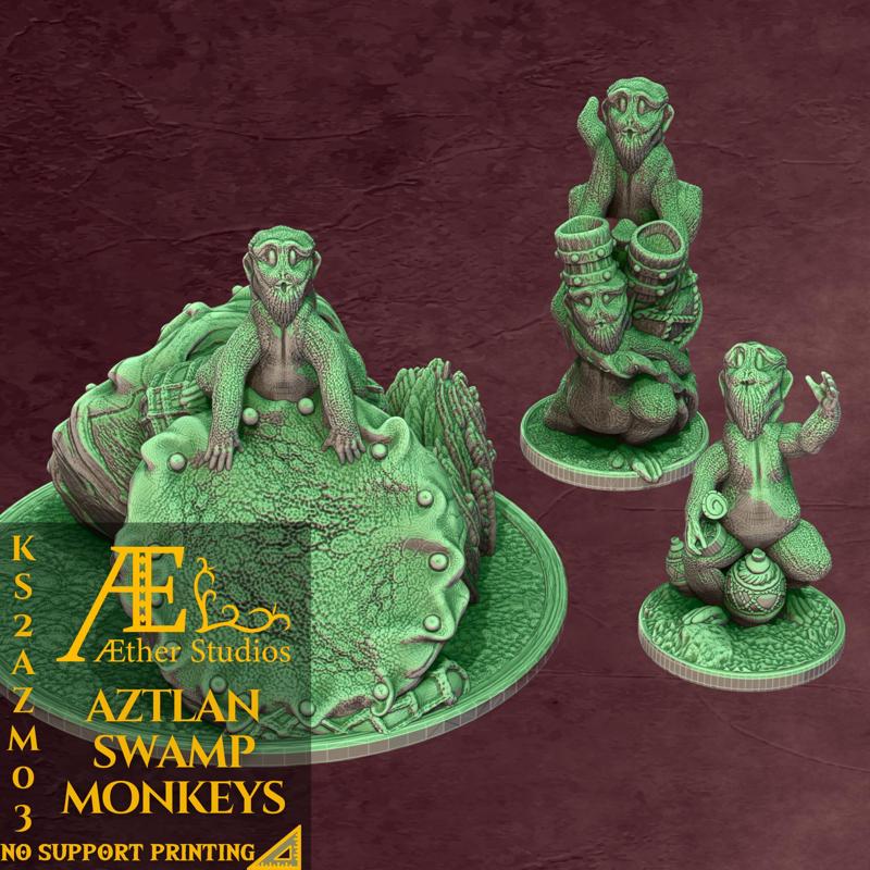 KS2AZM03 - Aztlan Swamp Monkeys