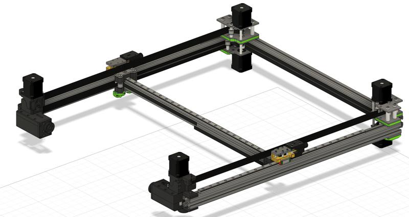 Y-tensioner for Vcore3.1 Hybrid AWD