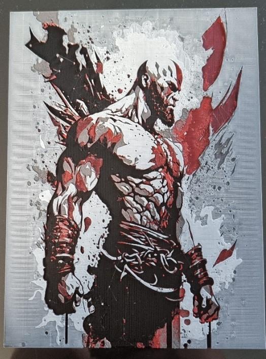 Kratos in his prime (HueForge)