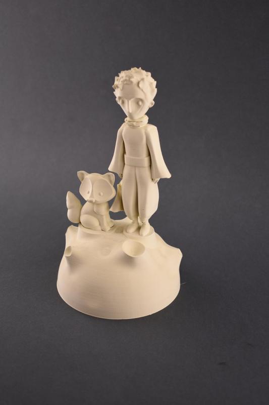 The little prince and the fox