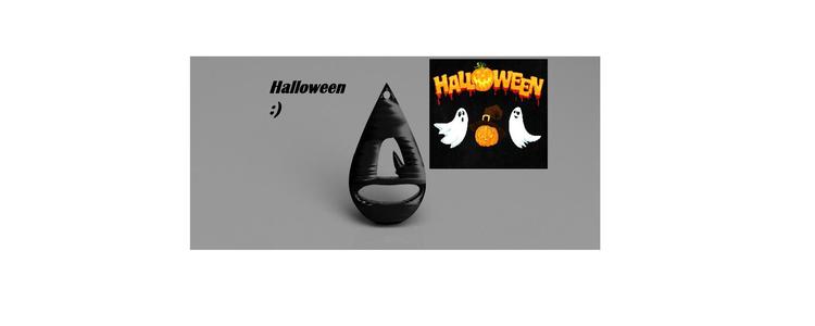 Halloween earrings: 'hat'