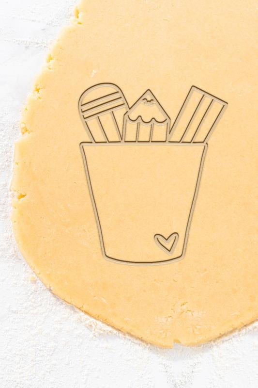 Pencil Box Cookie Cutter, Biscuit Cutter
