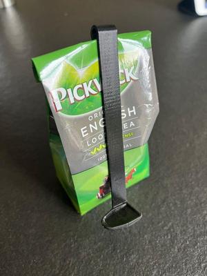 Tea spoon and bag clip, 茶匙和茶包夾, चाय का चम्मच और चाय बैग क्लिप 