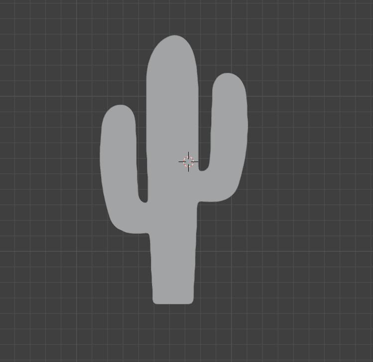Simple cactus standie