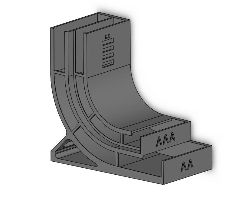 Multi battery dispenser