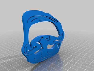 Trollface Keyring