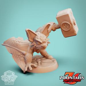 Bat Barbarian (pre-supported included)