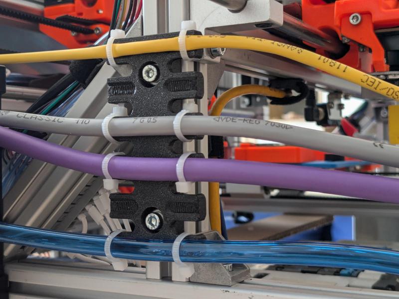 Parametric Cable Strain Relief Plate