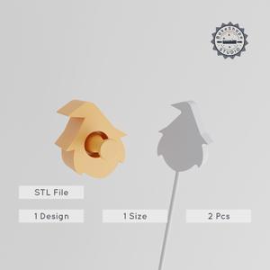 Wizard Cake Pop Mold Set, Magic Sorcerer Design, Fairy Tale Mage, Fantasy Enchanter, 3D Print STL File PRODUCT_1241
