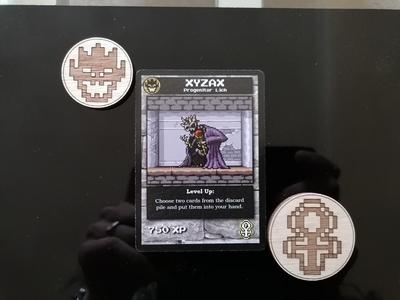 Boss Monster board game - custom tokens
