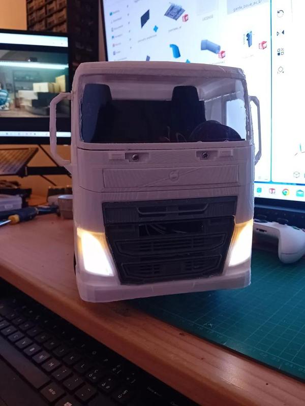 Open RC Truck STL Model