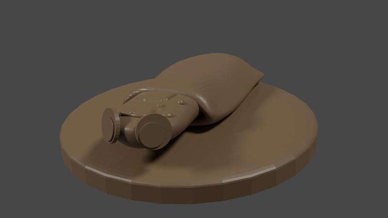 Bugsnax  inspired, Bombino, Tabletop DnD miniature