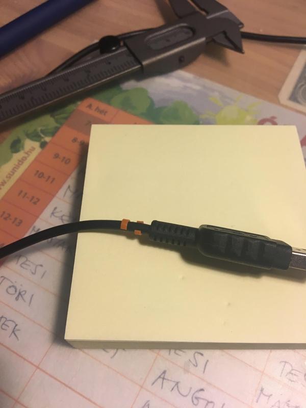Cable management marker