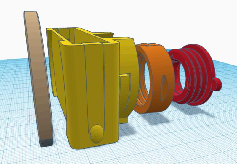 Topdon TC001 TC002 Wärmebildkamera-Objektivhalterung MagSafe Befestigung