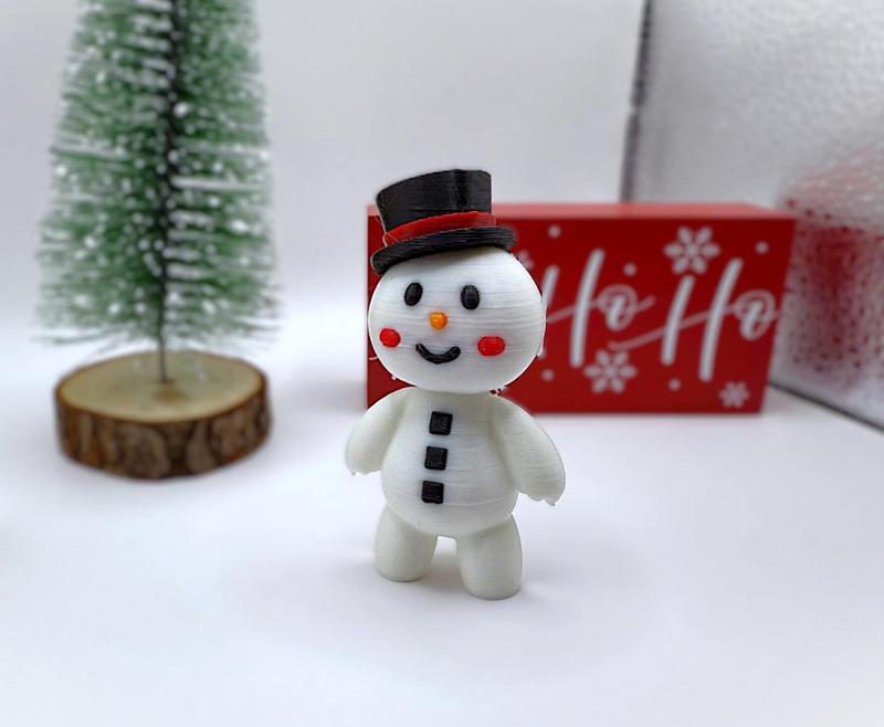 Snow Boy Desk Buddy and Ornament