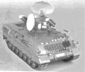 FlaRakPanzer Roland Leopard 1 Chassis 1:87