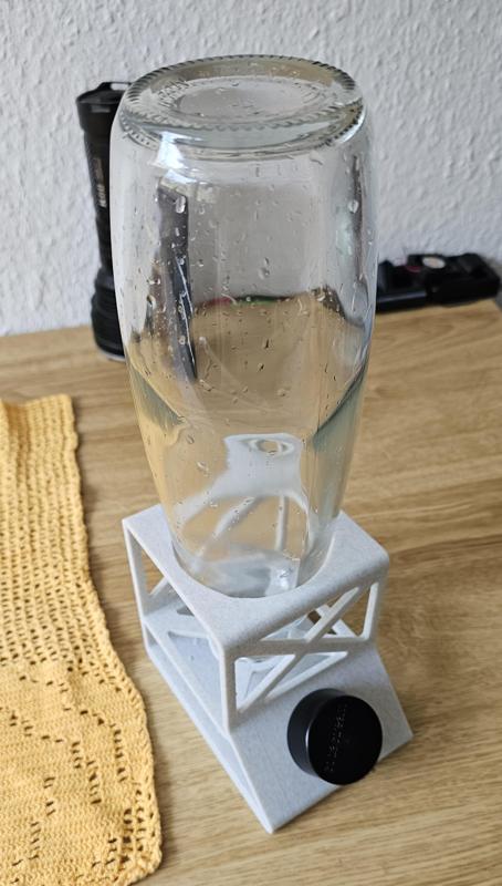 Sodastream Duo Stand - Halterung - Abtropfer für Glasflaschen als auch die Kunststoffflaschen.
