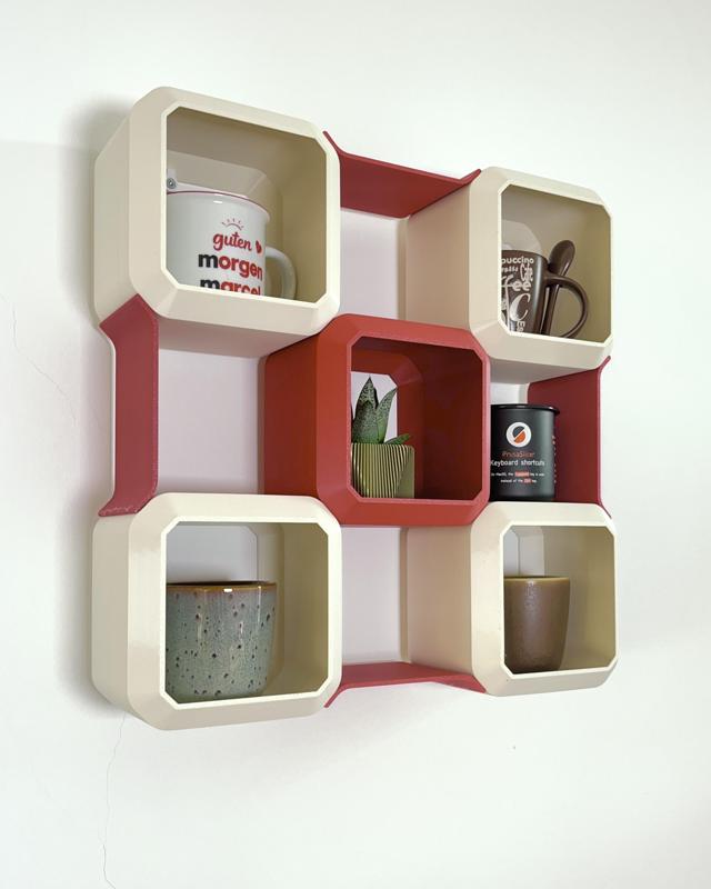 Dego - a modern cup shelf