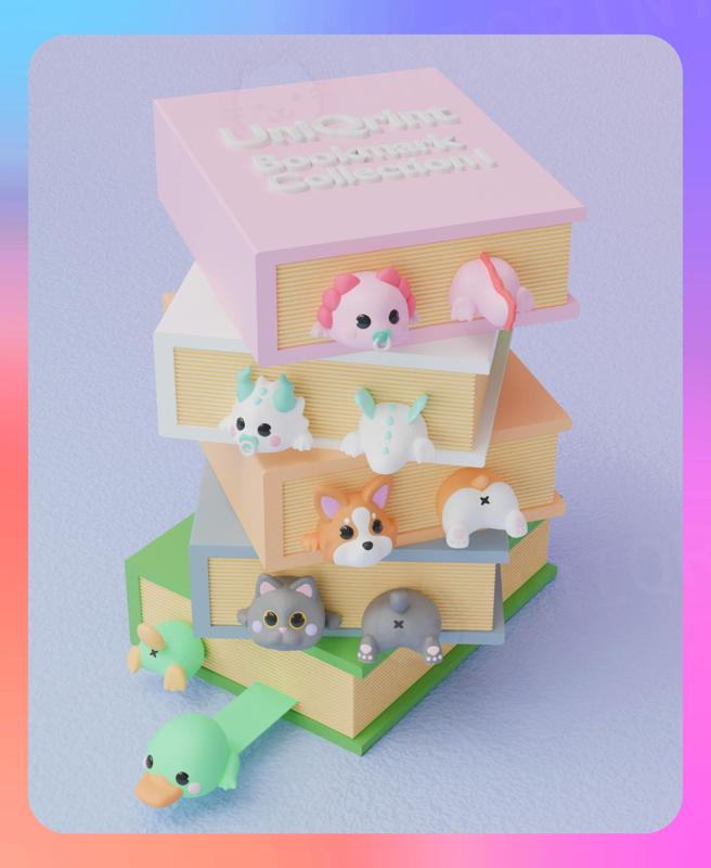 Animal Bookmark Collection 1 (Multicolor)