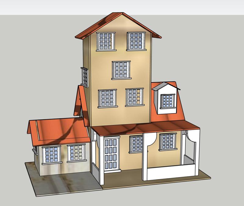 MODELLINO DI ABITAZIONE GT16