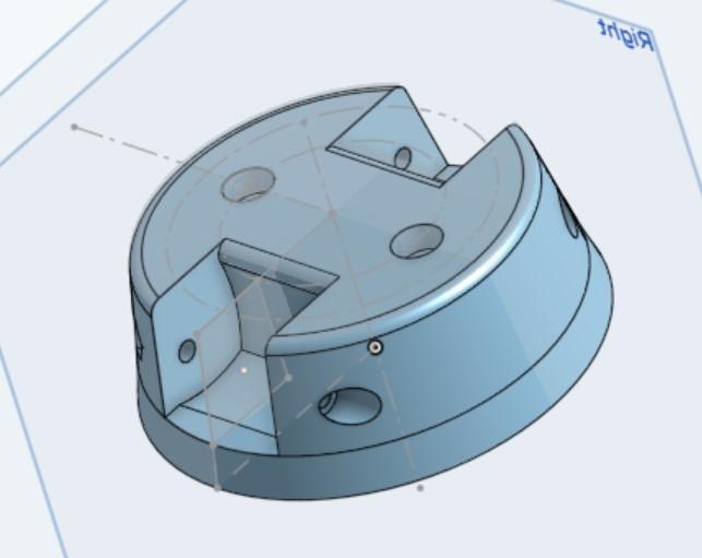 Prop Hub for Flpsky 6384 using FD ali Blades