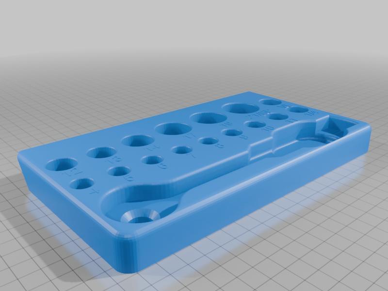 French Cleat for (cheap) Socket Wrench 