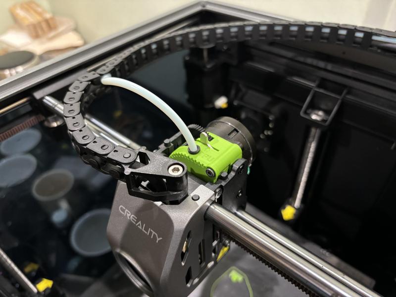 Make-It-Fit Creality K1 LGX Extruder Housing for Bondtech LGX Lite Internals.