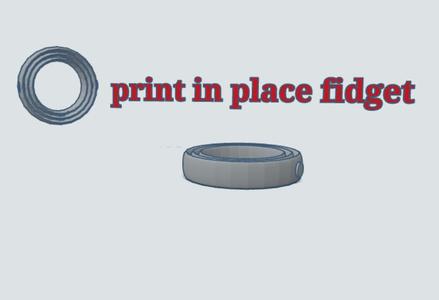 A ring fidget