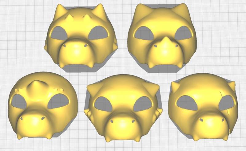 Fursuit Head Base Remix